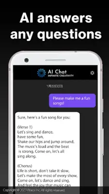 AI Chat powered by ChatGPT android App screenshot 1